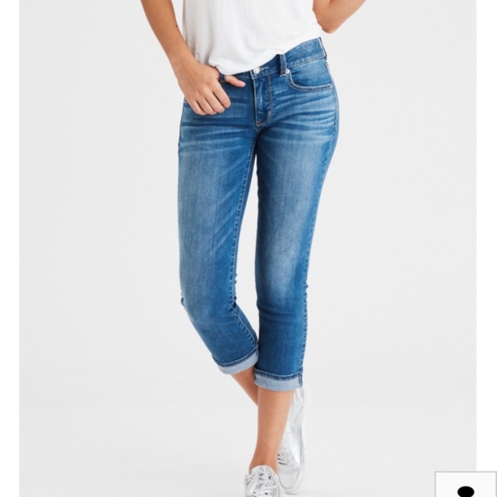 American Eagle Artist Crop Jeans